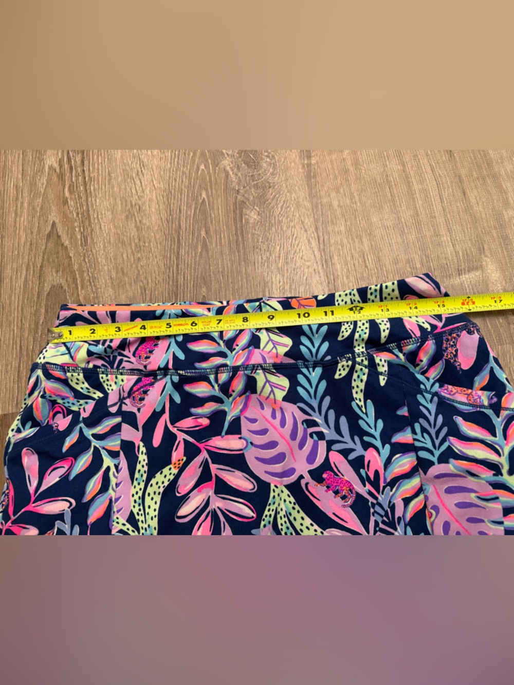 Lilly Pulitzer Luxletic Sabbia Skort You've Been Spotted Oyster Bay Navy Medium - Picture 5 of 12